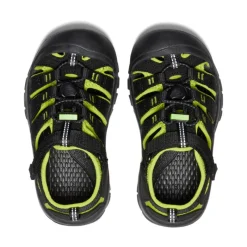 Kids KEEN Sandals<Little Kids' Newport H2 | Black/Lime Green