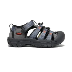 Kids KEEN Sandals<Little Kids' Newport H2 | Steel Grey/Black