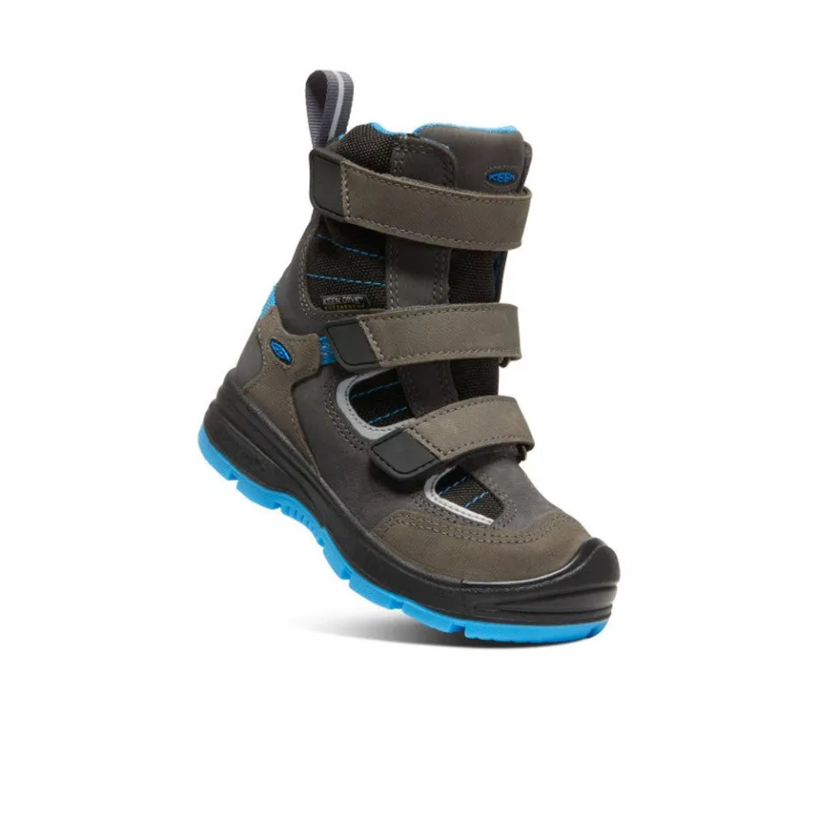 Kids KEEN Boots<Little Kids' Redwood Winter Waterproof Boot | Raven/Magnet