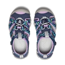 Kids KEEN Sandals<Little Kids' Seacamp Ii Cnx | Black Iris/African Violet