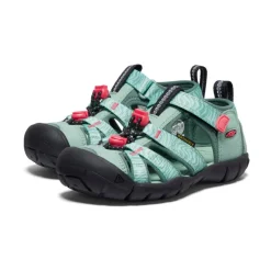 Kids KEEN Sandals<Little Kids' Seacamp Ii Cnx | Granite Green/Cayenne