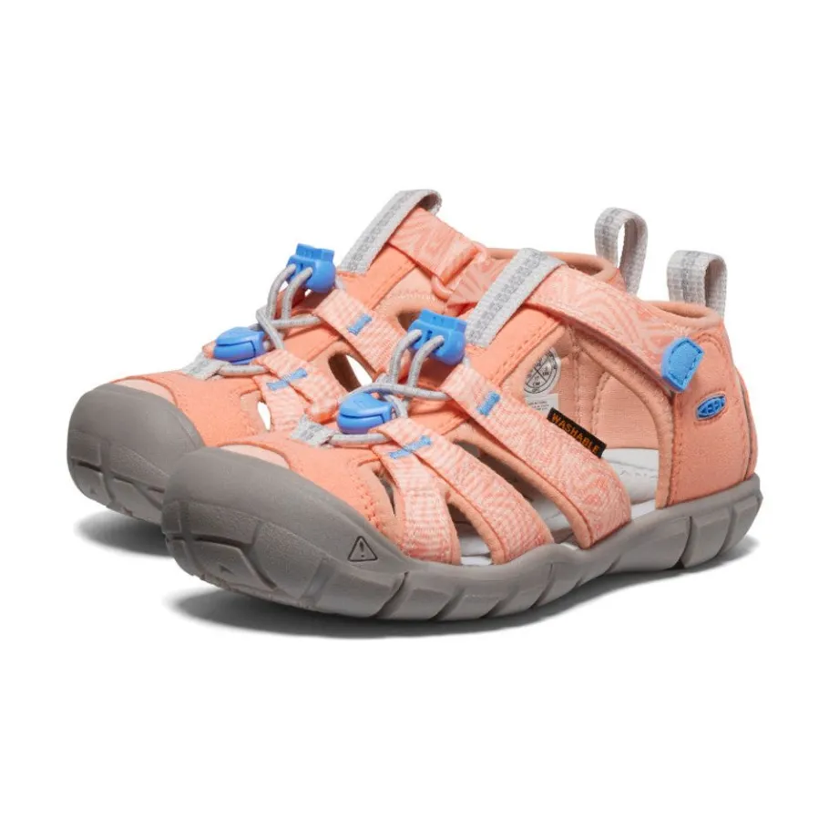 Kids KEEN Sandals<Little Kids' Seacamp Ii Cnx | Papaya Punch/Marina