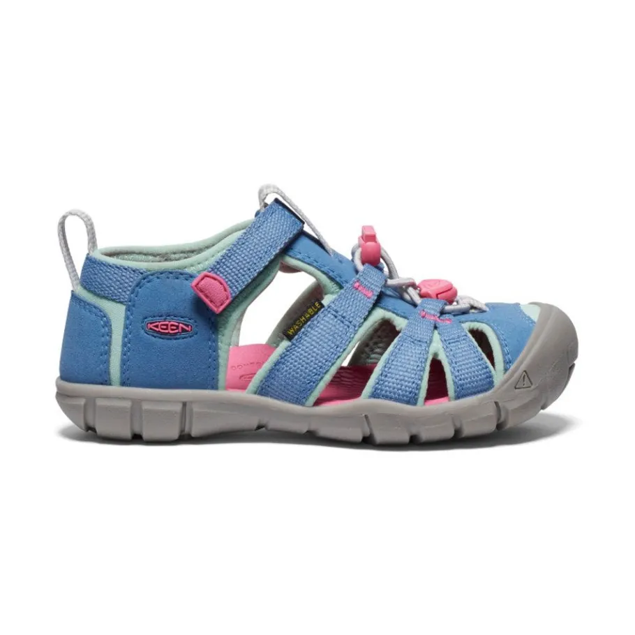 Kids KEEN Sandals<Little Kids' Seacamp Ii Cnx | Coronet Blue/Hot Pink