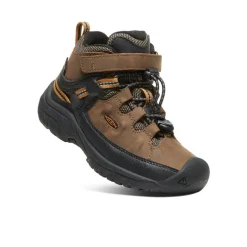 Kids KEEN Boots<Little Kids' Targhee Waterproof Boot | Dark Earth/Golden Brown