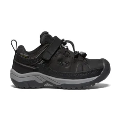 Kids KEEN Shoes<Little Kids' Targhee Waterproof Shoe | Black/Steel Grey