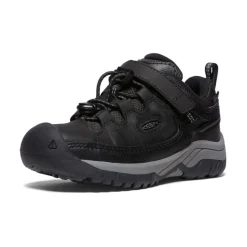 Kids KEEN Shoes<Little Kids' Targhee Waterproof Shoe | Black/Steel Grey