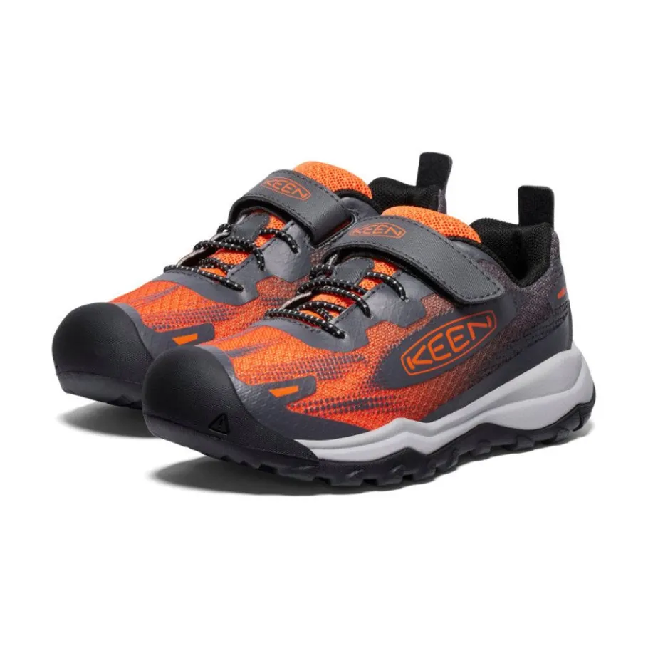 Kids KEEN Shoes<Little Kids' Wanduro Speed Hiking Shoe | Magnet/Scarlet Ibis