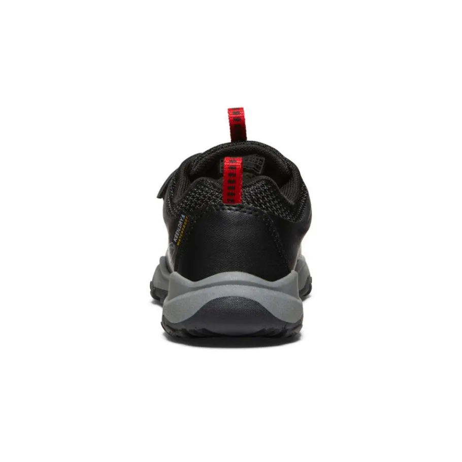 Kids KEEN Shoes<Little Kids' Wanduro Waterproof Shoe | Black/Ribbon Red