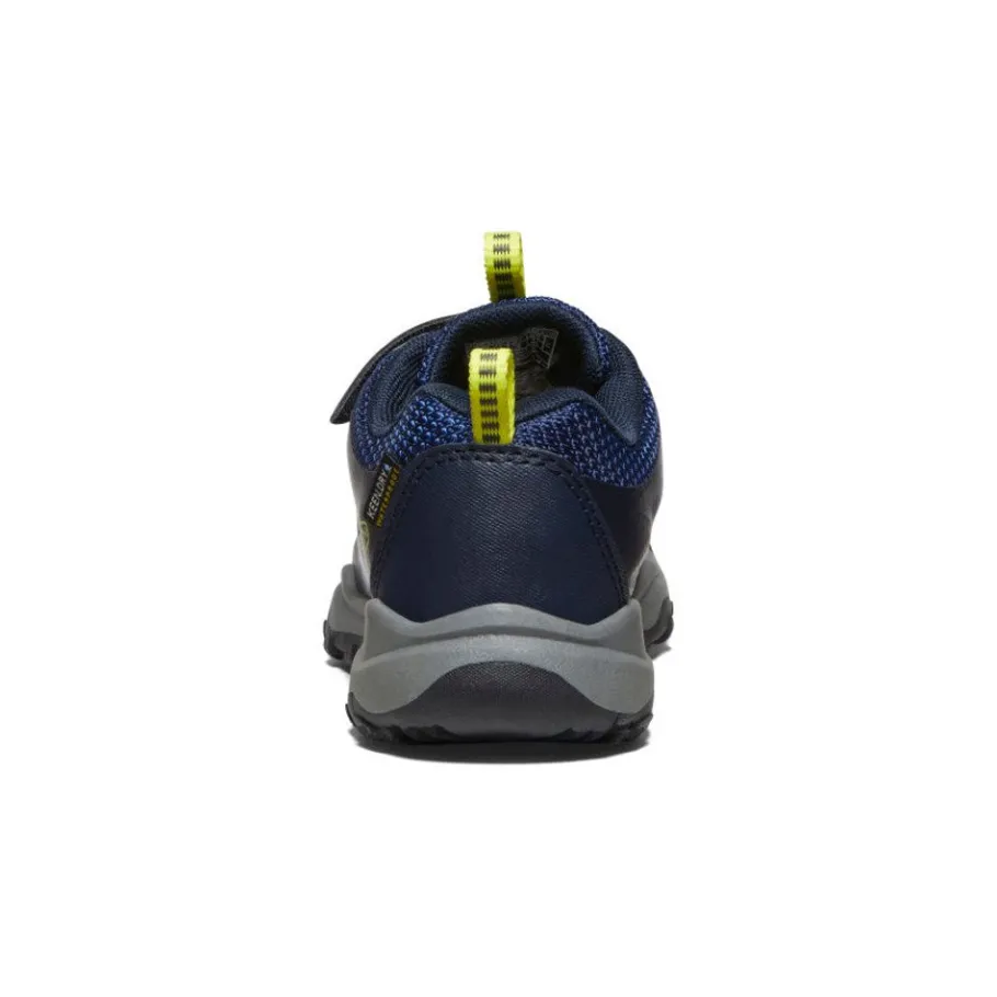 Kids KEEN Shoes<Little Kids' Wanduro Waterproof Shoe | Sky Captain/Evening Primrose
