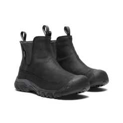 Men KEEN Slip-Ons<Men'S Anchorage Iii Waterproof Boot | Black/Raven