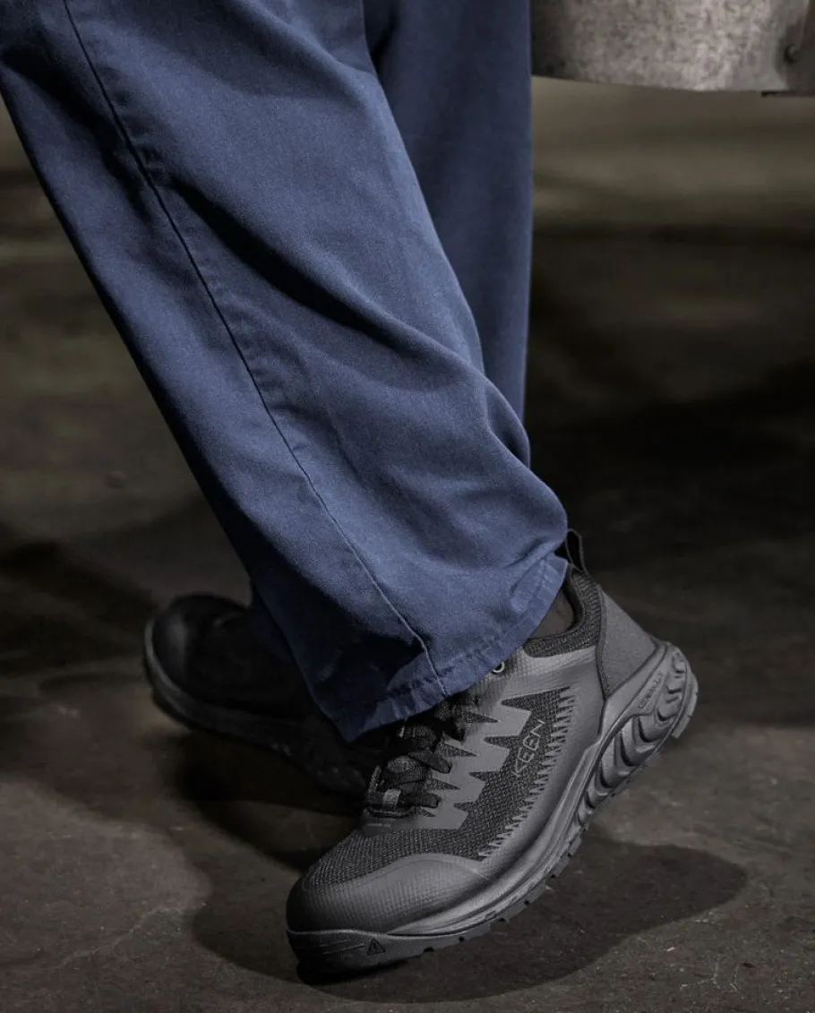Men KEEN Work Boots & Shoes<Men'S Arvada Esd Work Sneaker (Carbon-Fiber Toe) | Black/Black