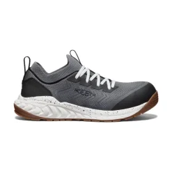 Men KEEN Work Boots & Shoes<Men'S Arvada Shift Work Sneaker (Carbon-Fiber Toe) | Steel Grey/Gum