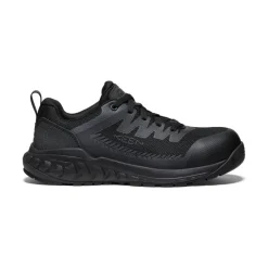 Men KEEN Work Boots & Shoes<Men'S Arvada Work Sneaker (Carbon-Fiber Toe) | Black/Black