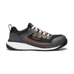 Men KEEN Work Boots & Shoes<Men'S Arvada Work Sneaker (Carbon-Fiber Toe) | Black/Curry