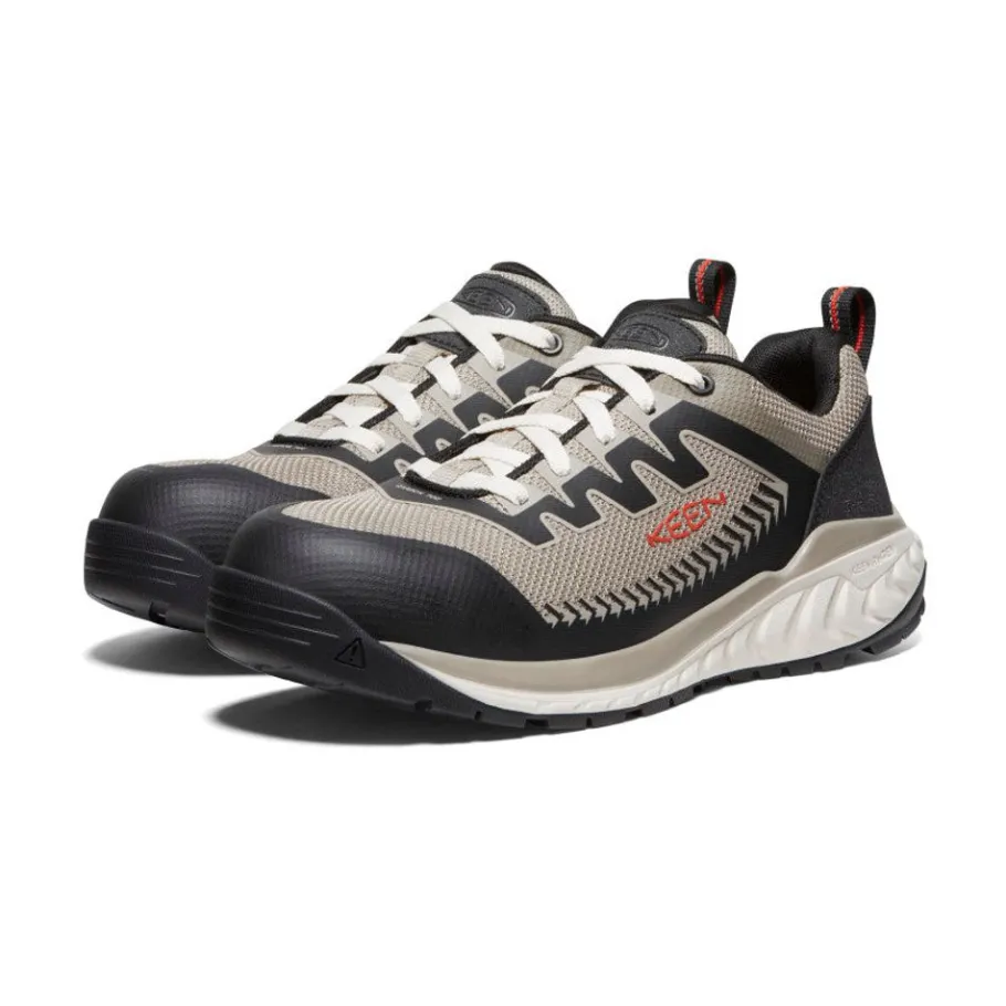 Men KEEN Work Boots & Shoes<Men'S Arvada Work Sneaker (Carbon-Fiber Toe) | Plaza Taupe/Black