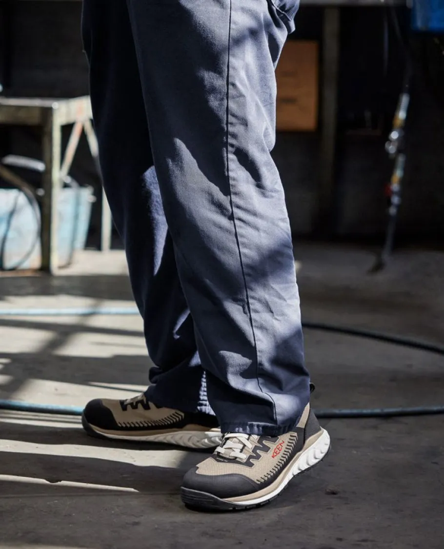 Men KEEN Work Boots & Shoes<Men'S Arvada Work Sneaker (Carbon-Fiber Toe) | Plaza Taupe/Black