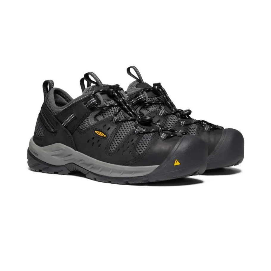 Men KEEN Work Boots & Shoes<Men'S Atlanta Cool Ii (Steel Toe) | Black/Dark Shadow