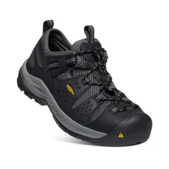 Men KEEN Work Boots & Shoes<Men'S Atlanta Cool Ii (Steel Toe) | Black/Dark Shadow