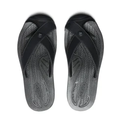Men KEEN Slip-Ons<Men'S Barbados Flip-Flop | Black/Steel Grey