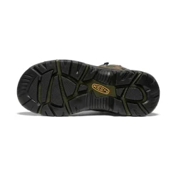 Men KEEN Work Boots & Shoes<Men'S Braddock Waterproof Mid (Steel Toe) | Gargoyle/Forest Night