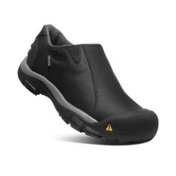 Men KEEN Slip-Ons<Men'S Brixen Waterproof Low | Black/Gargoyle