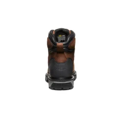 Men KEEN Work Boots & Shoes<Men'S Camden 6" Waterproof Boot Int Met (Carbon-Fiber Toe) | Leather Brown/Black