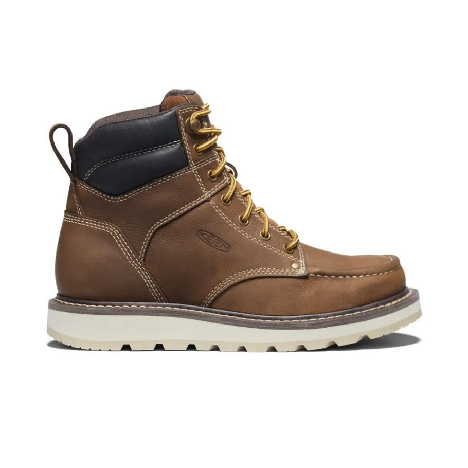 Men KEEN Work Boots & Shoes<Men'S Cincinnati 6" Boot (Soft Toe) | Belgian/Sandshell