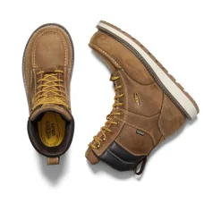 Men KEEN Work Boots & Shoes<Men'S Cincinnati 8" Waterproof Boot (Carbon-Fiber Toe) | Belgian/Sandshell