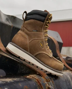 Men KEEN Work Boots & Shoes<Men'S Cincinnati 8" Waterproof Boot (Carbon-Fiber Toe) | Belgian/Sandshell