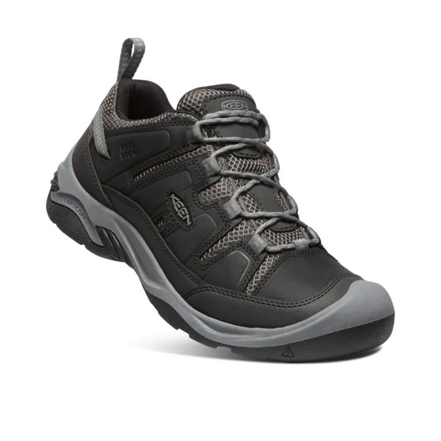 Men KEEN Shoes<Men'S Circadia Vent Shoe | Black/Steel Grey