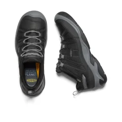 Men KEEN Shoes<Men'S Circadia Waterproof Shoe | Black/Steel Grey