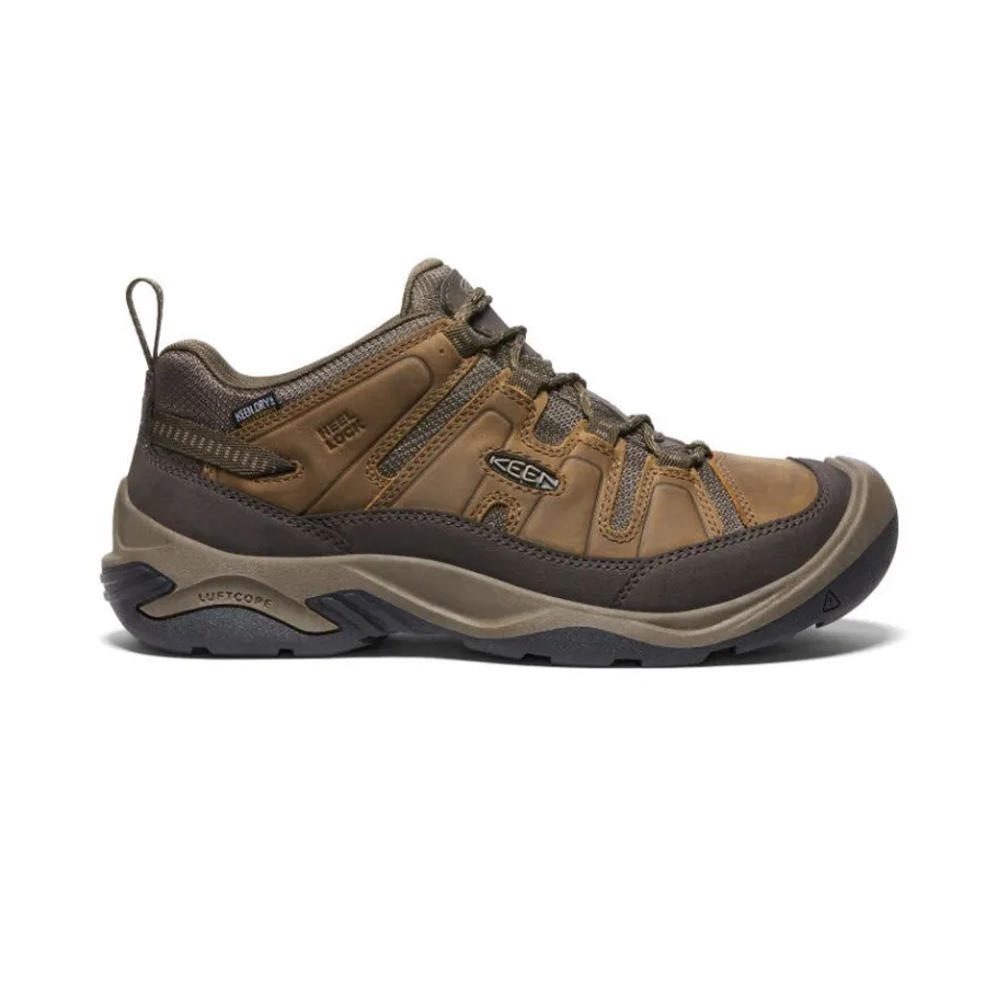 Men KEEN Shoes<Men'S Circadia Waterproof Shoe | Shitake/Brindle