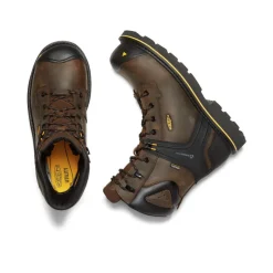Men KEEN Work Boots & Shoes<Men'S Csa Abitibi Ii Waterproof Boot (Carbon-Fiber Toe) | Cascade Brown/Black