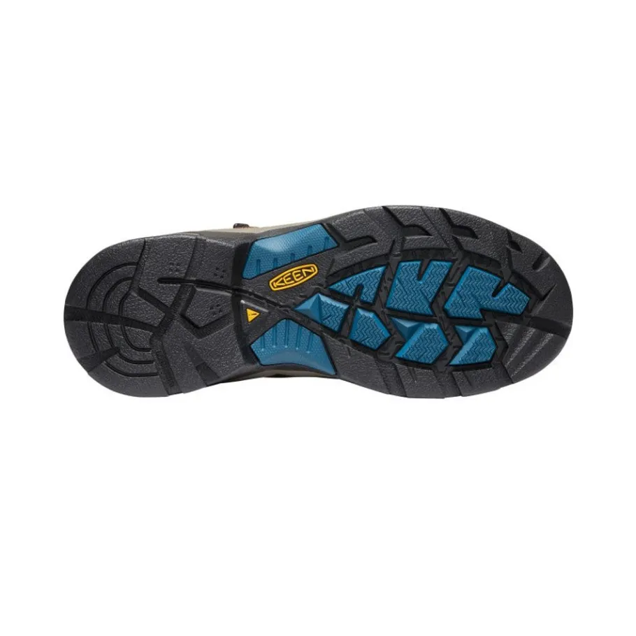 Men KEEN Work Boots & Shoes<Men'S Detroit Xt Waterproof Boot (Steel Toe) | Cascade Brown/Orion Blue