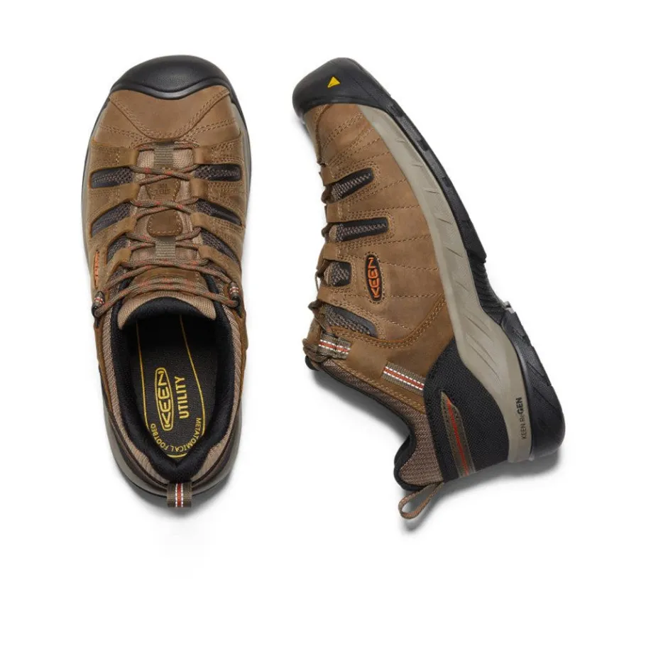 Men KEEN Work Boots & Shoes<Men'S Flint Ii (Steel Toe) | Shitake/Rust