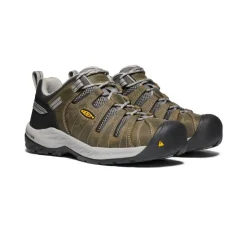 Men KEEN Work Boots & Shoes<Men'S Flint Ii (Steel Toe) | Gargoyle/Paloma
