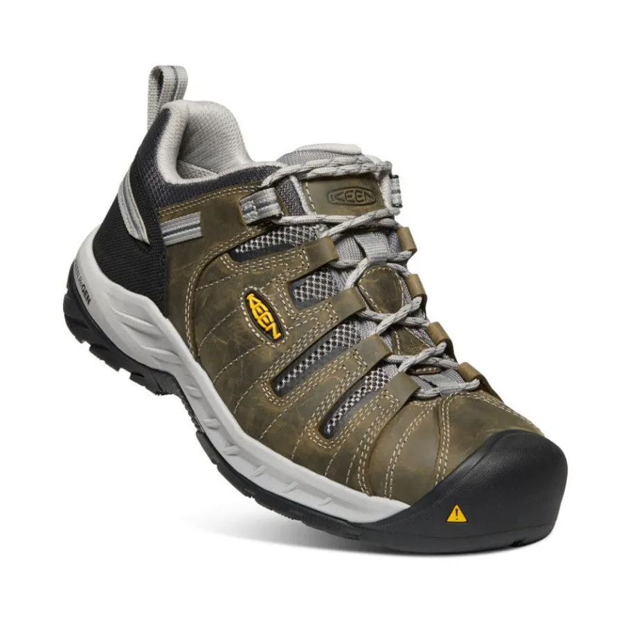 Men KEEN Work Boots & Shoes<Men'S Flint Ii (Steel Toe) | Gargoyle/Paloma