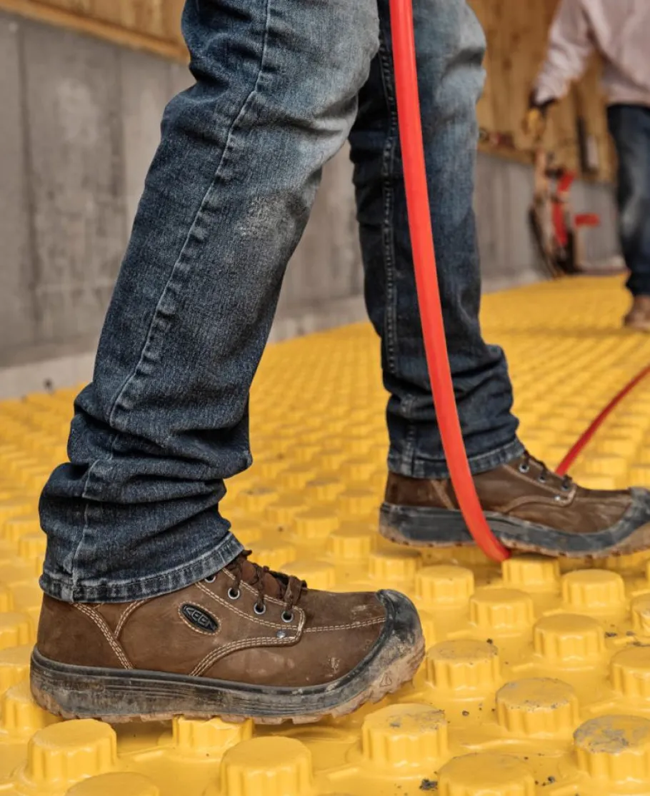 Men KEEN Work Boots & Shoes<Men'S Fort Wayne 6" Waterproof (Carbon-Fiber Toe) | Dark Earth/Gum