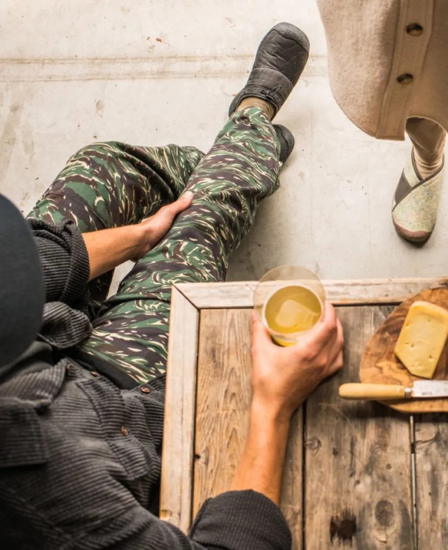 Men KEEN Slip-Ons<Men'S Howser Iii Slide | Black Olive Felt/Black Olive