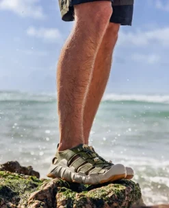 Men KEEN Sandals<Men'S Hyperport H2 Sandal | Alloy/Legion Blue