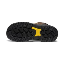 Men KEEN Work Boots & Shoes<Men'S Independence 6" Waterproof Boot (Soft Toe) | Dark Earth/Black