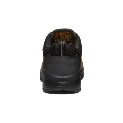 Men KEEN Work Boots & Shoes<Men'S Independence Oxford Waterproof Shoe (Carbon-Fiber Toe) | Dark Earth/Black