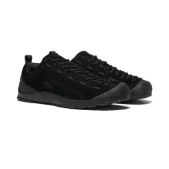 Men KEEN Shoes<Men'S Jasper Suede Sneakers | Hairy Black/Black