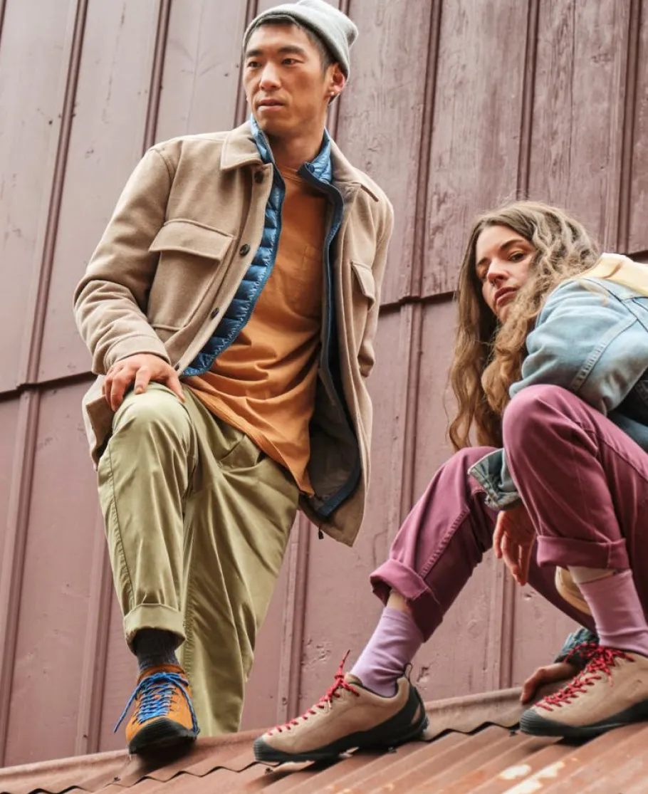 Men KEEN Shoes<Men'S Jasper Suede Sneakers | Dark Forest/Golden Yellow