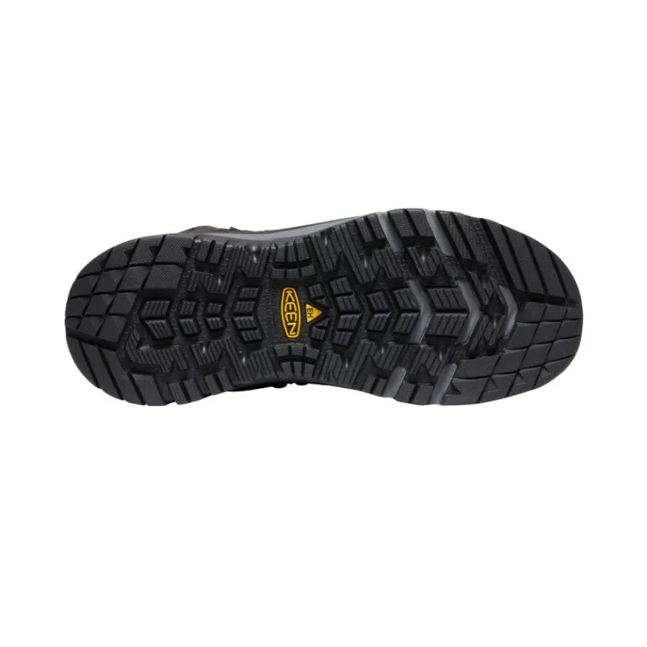 Men KEEN Work Boots & Shoes<Men'S Kansas City+ Waterproof Mid (Carbon-Fiber Toe) | Coffee Bean/Black