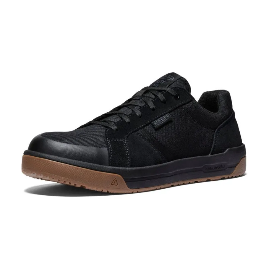 Men KEEN Work Boots & Shoes<Men'S Kenton Esd Work Shoe (Carbon-Fiber Toe) | Black/Gum