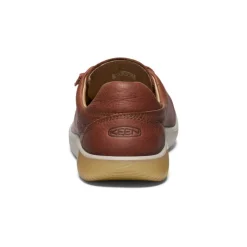Men KEEN Slip-Ons<Men'S Knx Leather Sneaker | Tortoise Shell/Plaza Taupe