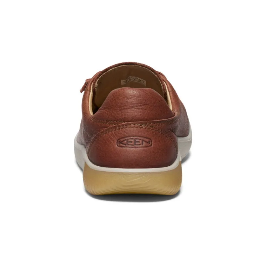 Men KEEN Slip-Ons<Men'S Knx Leather Sneaker | Tortoise Shell/Plaza Taupe