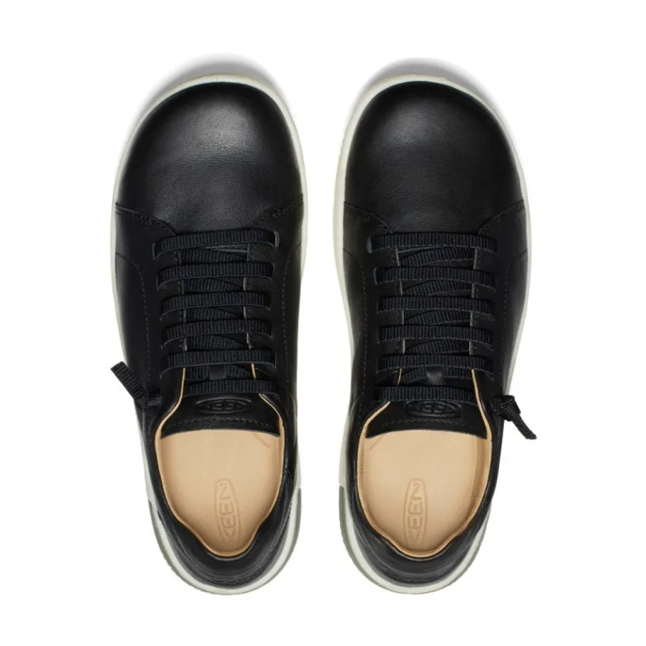 Men KEEN Slip-Ons<Men'S Knx Leather Sneaker | Black/Star White