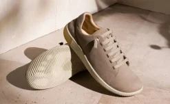 Men KEEN Slip-Ons<Men'S Knx Leather Sneaker | Brindle/Plaza Taupe